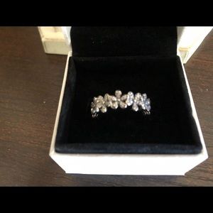 Size 6,7 & 8 Daisy’s paved Cz 926 sterling silver